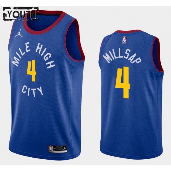 Denver Nuggets Trikot Paul Millsap 4 2020-2021 Jordan Brand Statement Edition Swingman - Kinder